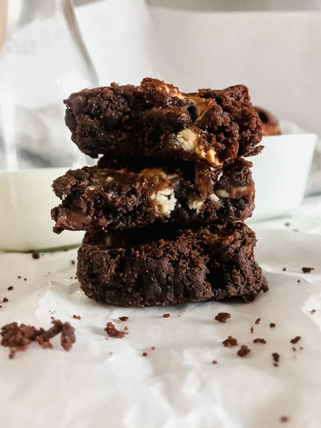 brown and white pastry on white ceramic plate